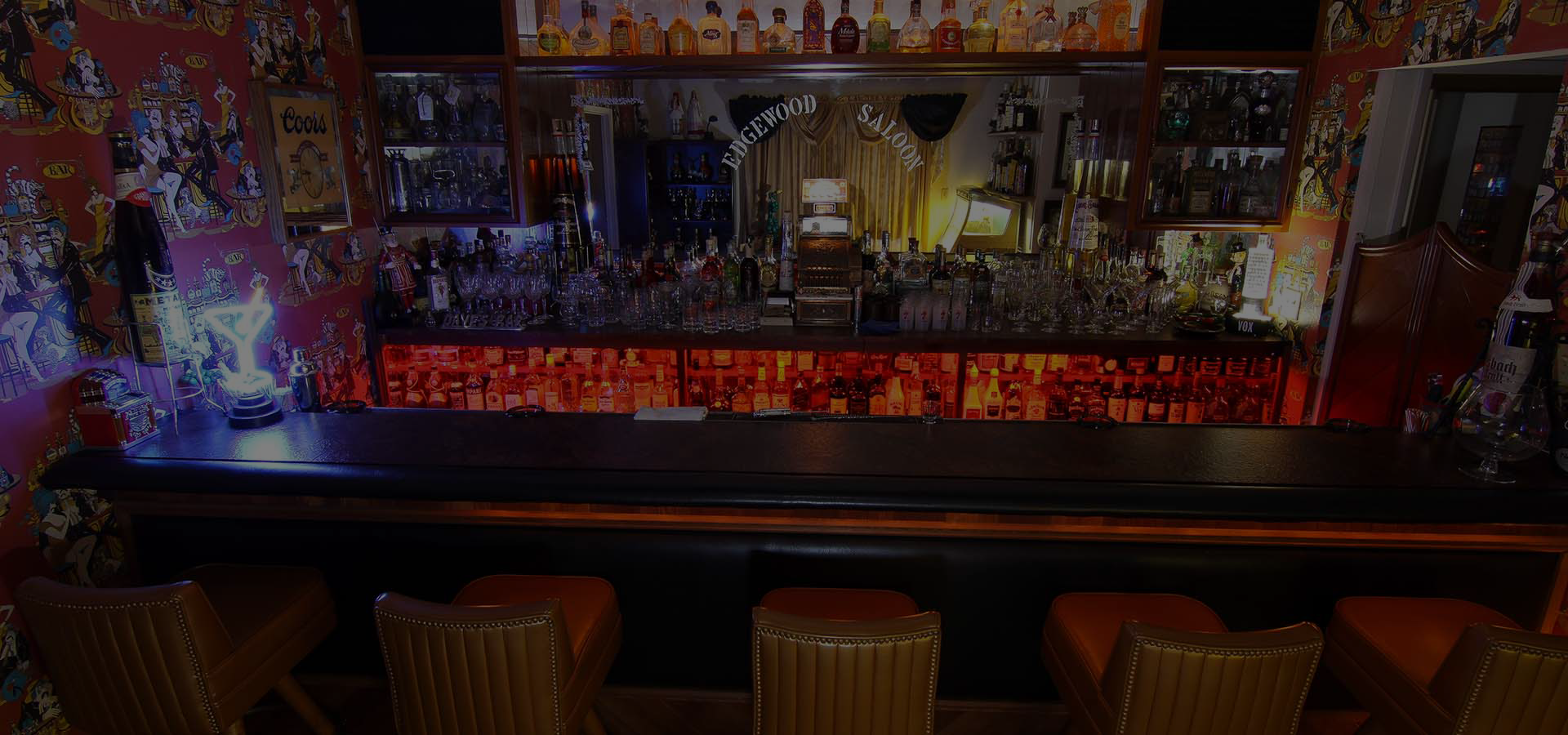 The Edgewood Saloon Collection The Liquor Collection